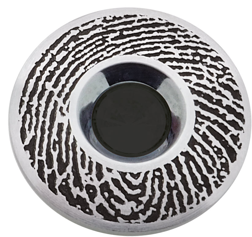 individuel und persänlicher Ring mit eigenem fingerabdruck