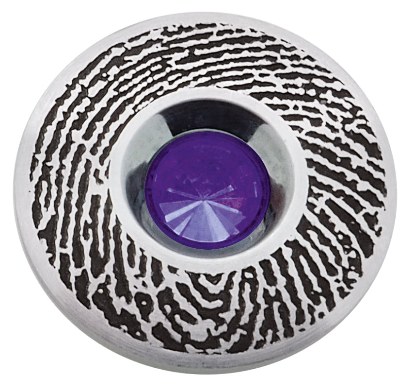 Ring mit individueller Gravur Fingerabdruck Gravur